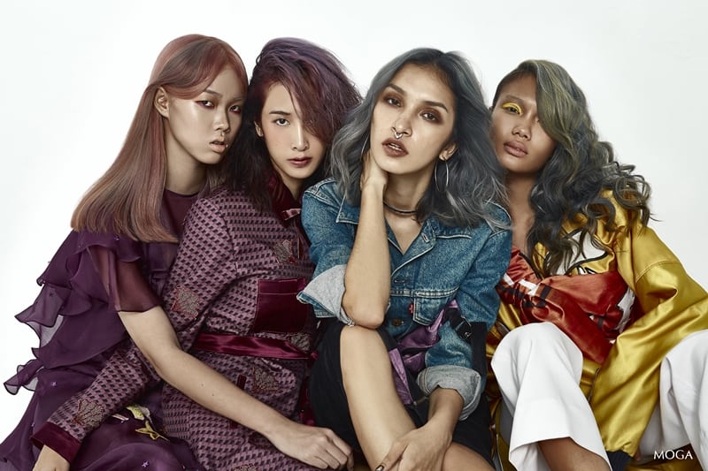 MOGA Hair Salon Bangkok Thailand Wasabi Girls Collection MOGA Hair